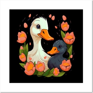 Duck Coloring Book Posters and Art